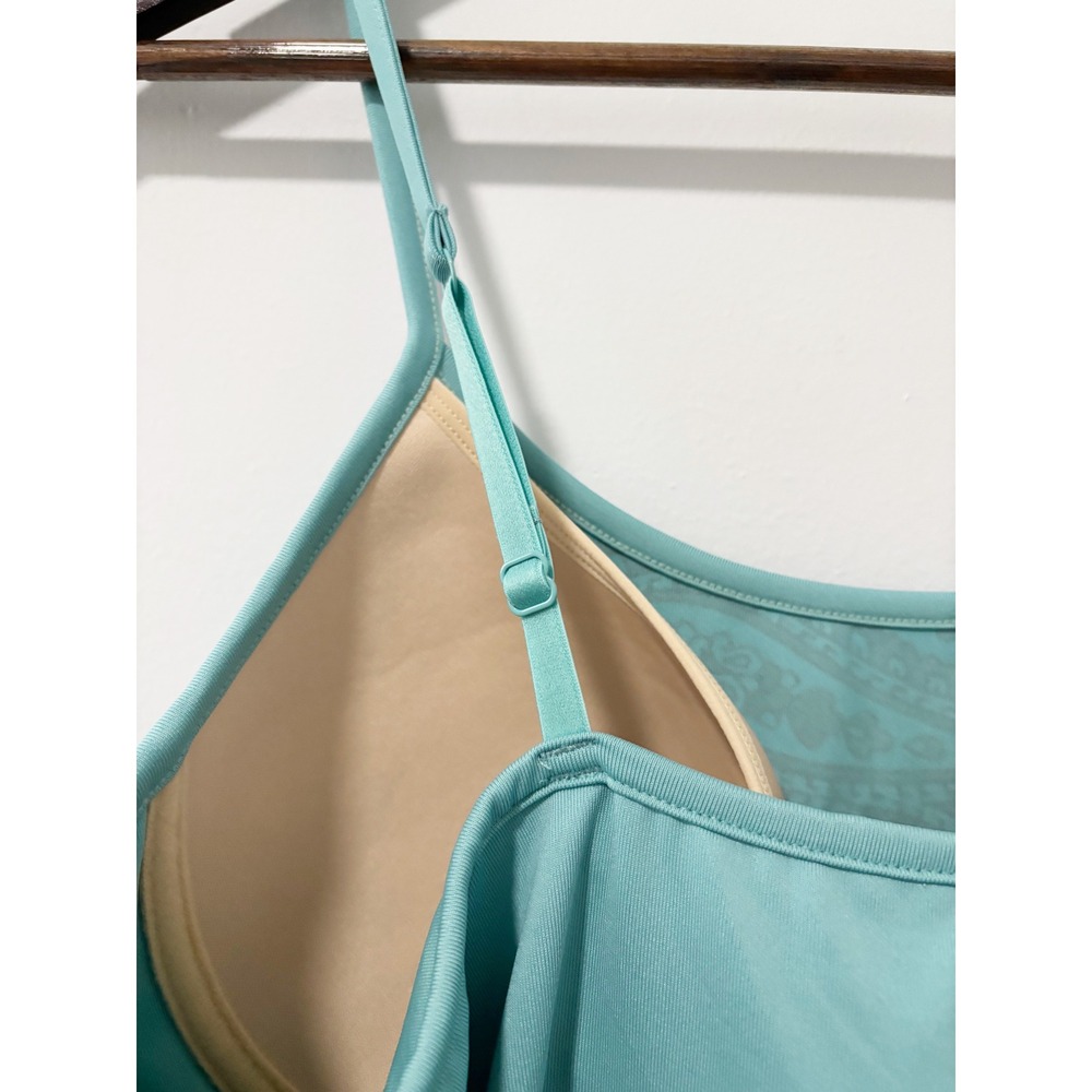 Athleta Shorebreak Swim Dress Womens XL Paisley Adjustable Strap Built-in Bra - Picture 5 of 11